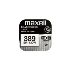 Maxell Europe LTD. Knopfzelle 389 SR1130W , 10 Stück