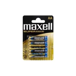 Maxell Europe LTD. Batterie Super Alkaline AA , 4 Stück