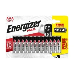 ENERGIZER Batterien Max AAA 1.5V LR03/AM4/E92 Blister 12+4 St&uuml;ck