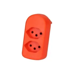 Max Hauri Abzweigstecker maxADAPTturn 2x Typ 13