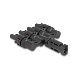 Delock DL4 Solar Konnektor 1x Stecker zu 4x Buchse, IP67