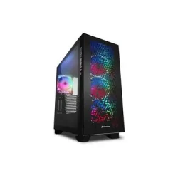 Sharkoon - PC-Gehäuse Elite Shark CA300H, Schwarz