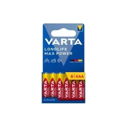 Varta Batterie Longlife Max Power AAA , 6 Stück