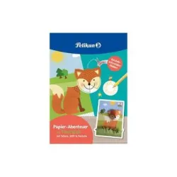 PELIKAN Verbastelbuch Tierreich 101547 A4 140g/m2