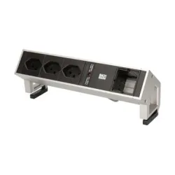 Bachmann Tischsteckdosenleiste DESK 2 3x T13, 1x ABD