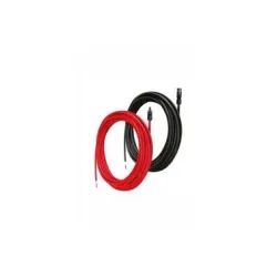 UNITECK Anschlusskabel Set 2 x 5m 4 mm^2 - Rot / Schwarz