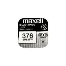 Maxell Europe LTD. Knopfzelle 376 SR626W , 10 Stück