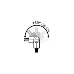 MH Safety-Line 114972 Steckdosenleiste mit Schalter 9fach Schwarz
