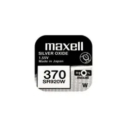 Maxell Europe LTD. Knopfzelle 370 SR920W , 10 Stück