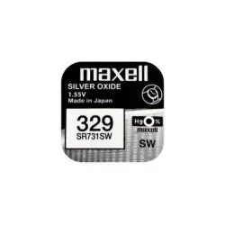 Maxell Europe LTD. Knopfzelle 329 SR731SW , 10 Stück