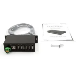 EXSYS - EX-1179HMVS (7 Ports), Schwarz
