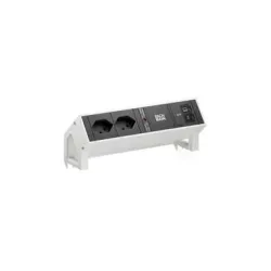 Bachmann Tischsteckdosenleiste DESK2 2xT13 1xUSB C/C 65W 0.2m RAL9010