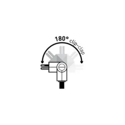 Max Hauri AG Steckdosenleiste Typ 13 | 2 m | 5er-Set