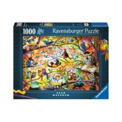 Erwachsenenpuzzle 1000 Teile - Dean MacAdam: Fleißige Vögelchen