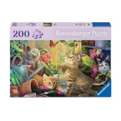 Feel Well & Puzzle 200 Teile - Verspielte Kätzchen