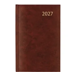 AURORA Agenda Florence Daily 2026 3215R 1T/1S bordeaux ML 14x21cm