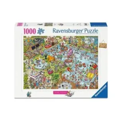 Erwachsenenpuzzle 1000 Teile - Ray Nicholson - Der Pool