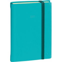 QUO-VADIS TA Daily Prest. Silk 2026 617020Q 1T/1S t&uuml;rkis ML 8.5x13cm
