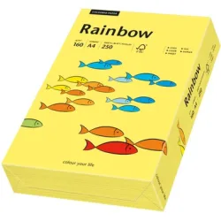 RAINBOW Papier gelb/16 A4 88042351 FSC, 160g 250 Blatt