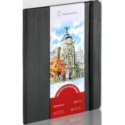 HAHNEMÜHLE Aquarellbuch A4 hoch 10628815 weiss, 200g 30 Blatt