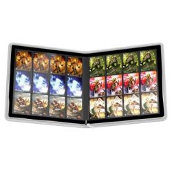 Ultimate Guard -  Ordner QuadRow ZipFolio 12-Pocket XenoSkin Weiss, Multicolor