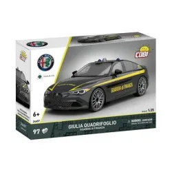 COBI Bausteinmodell Alfa Romeo Giuilia Quadrifoglio Finanza 1:35