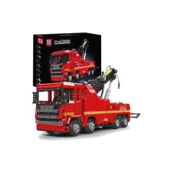 Mould King 19017 Pneumatik Flughafen Rettungs-LKW
