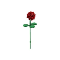 BRIXIES Plus Rose rot Konstruktions-Set