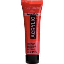 AMSTERDAM Acrylfarbe 20ml 17043150 Pyrrolrot 315