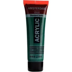 AMSTERDAM Acrylfarbe 20ml 17046190 Permanentgrün Dunkel 619