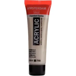AMSTERDAM Acrylfarbe 20ml 17047180 Warmgrau 718