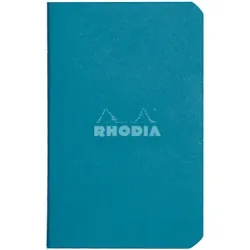 RHODIA Notizheft Couleurs A7 119101C grün, kariert 80 Blatt