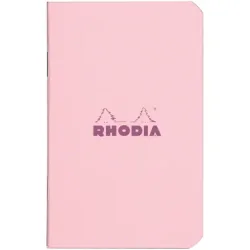 RHODIA Notizheft Couleurs A7 119104C rosa, kariert 80 Blatt
