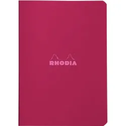 RHODIA Notizheft Couleurs A5 118530C rot, kariert 80 Blatt