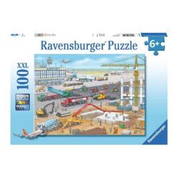 Puzzle Baustelle am Flughafen