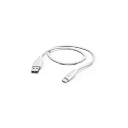 HAMA 00125101 - Ladekabel, 1.5 m, 480 Mbit/s, Weiss