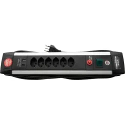 Brennenstuhl Premium-Alu-Line 6-fach USB C PD 30W USB A 18W 3 m