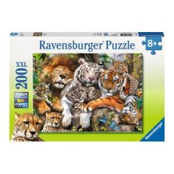 Puzzle Schmusende Raubkatzen