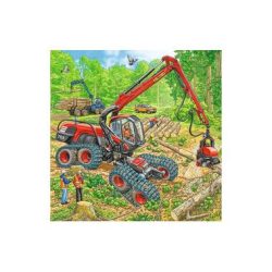 Ravensburger Große Maschinen Puzzle 3x49 teilig 08012