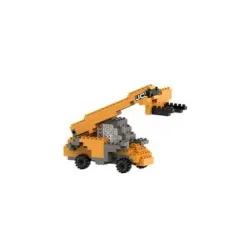 BRIXIES Bausteinmodell JCB Loadall aus 215 Bausteine
