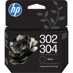 HP H302bk Druckerpatronen bk - HP No. 302 bk, No. 304 bk, B7RT7AE für z.B. HP Envy 4524 e-All-in-One, HP OfficeJet 5232, HP Envy 4528 e-All-in-One
