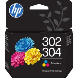 HP H302color Druckerpatronen color - HP No. 302 color, No. 304 color, B7RT6AE für z.B. HP Envy 4524 e-All-in-One, HP OfficeJet 5232, HP DeskJet 3632