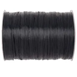 GLOREX Edelbast matt 100m 69400616 schwarz
