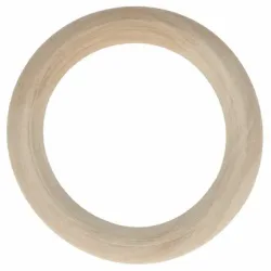 Glorex Holzringe FSC | 7 × 1 cm | 2 Stück