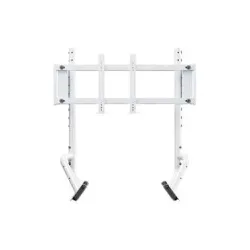 Oplite R8 Single Monitor Mount Stahl, Weiss
