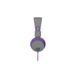 JLAB JBuddies Studio Kids On-Ear IEUHJKSTUDIORGRYPRP6 Wired, Grey/Purple