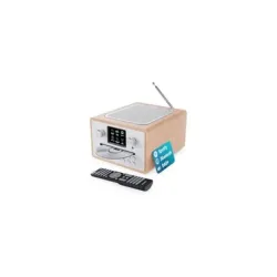 MAJORITY Homerton 2 Internetradio-Musiksystem, Digital, DAB+, DAB, FM, Internet radio, Bluetooth, Oak