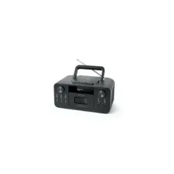 MUSE M-182 DB - DAB+ Radio mit CD und Kassette (DAB, DAB+, FM, Schwarz)