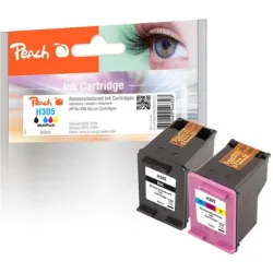 Peach HP 305 2 Druckköpfe (bk, col) ersetzt HP No. 305, 3YM61AE, 3YM60AE für z.B. HP DeskJet 2700, HP DeskJet Plus 4122, HP Envy Pro 6430