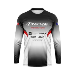 Kinder-Team-Replikations-Trikot mit langen Ärmeln Inspyre Rencurel